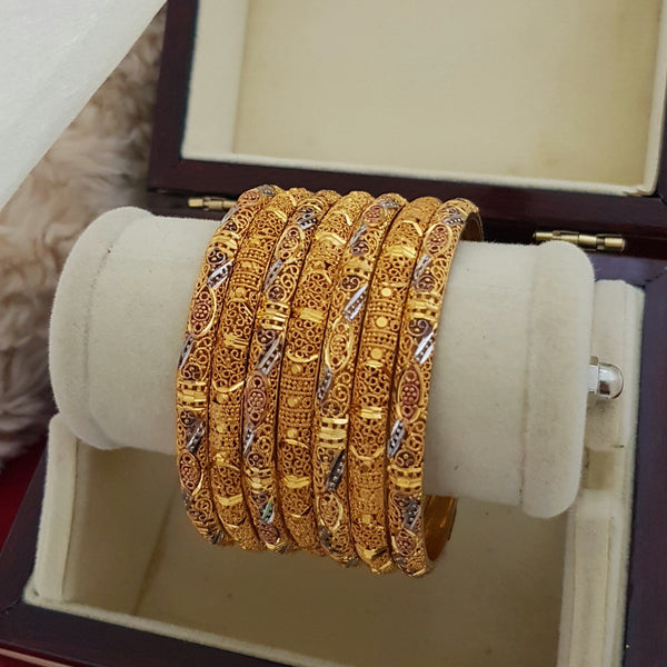 Classic Gold Tone Traditional Bangles