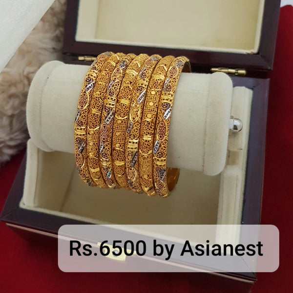 Classic Gold Tone Traditional Bangles