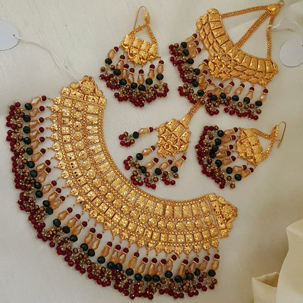 Brilliant Gold Rush Necklace Set