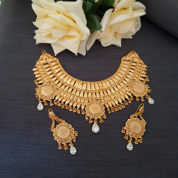 Radiant Gold Accent Necklace