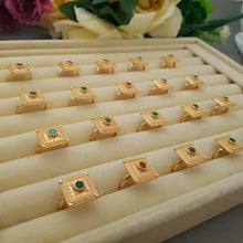 Golden Rhythm Elegant Ring