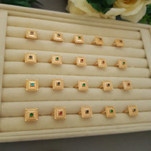 Golden Rhythm Elegant Ring