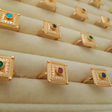 Golden Rhythm Elegant Ring