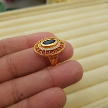 Celestial Serenade Engraved Golden Harmony Ring