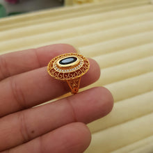 Celestial Serenade Engraved Golden Harmony Ring
