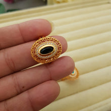 Celestial Serenade Engraved Golden Harmony Ring