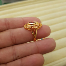 Celestial Serenade Engraved Golden Harmony Ring
