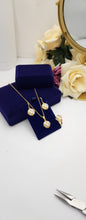 Opulent Gold Plated Pendant Chain Set