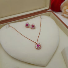 Zarconic Pandant with Chain Set
