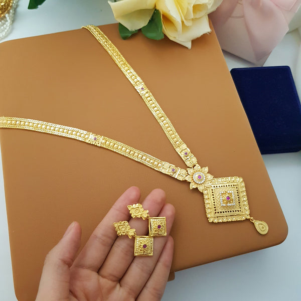 Sparkling Golden Glow Necklace