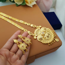 Luxe Gold Adorned Necklace