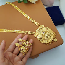 Luxe Gold Adorned Necklace