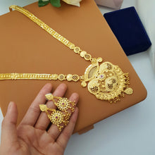 Luxe Gold Adorned Necklace