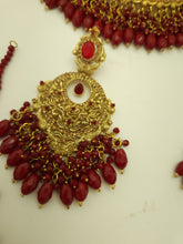 Modern Stone Bridal Necklace Set
