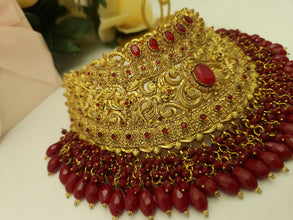 Modern Stone Bridal Necklace Set