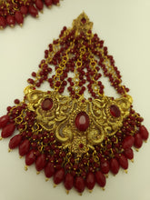 Modern Stone Bridal Necklace Set