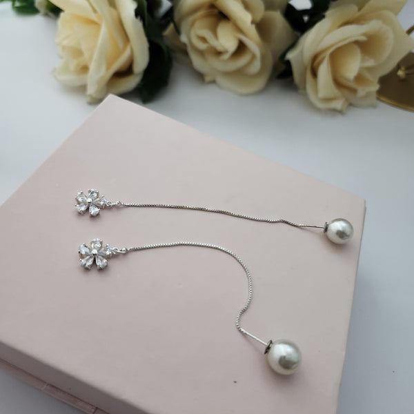 Royal Zircon Luxe Glow Earrings – Premium Fashion Jewelry for Women
