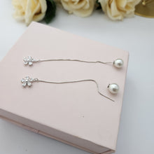 Chic Glow Minimalist Earrings (Sui Dhaga Style)