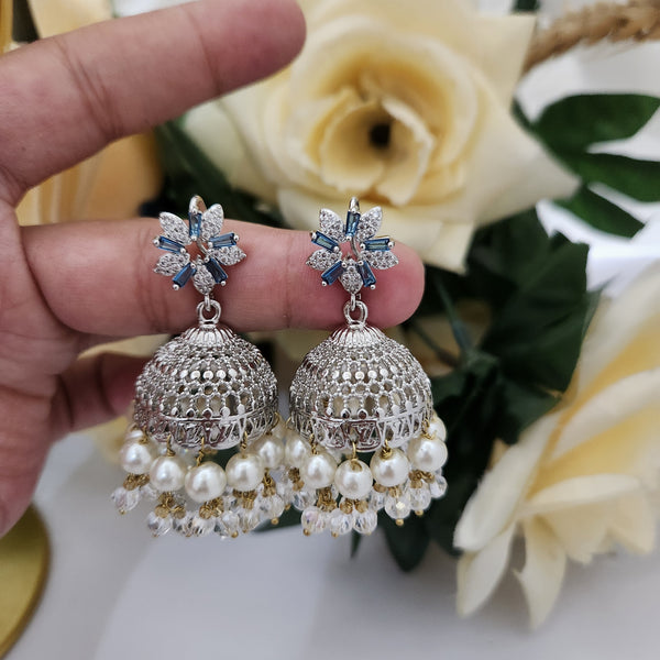 Royal Zircon Brilliance Earrings – Elegant Fashion Jewelry for Women