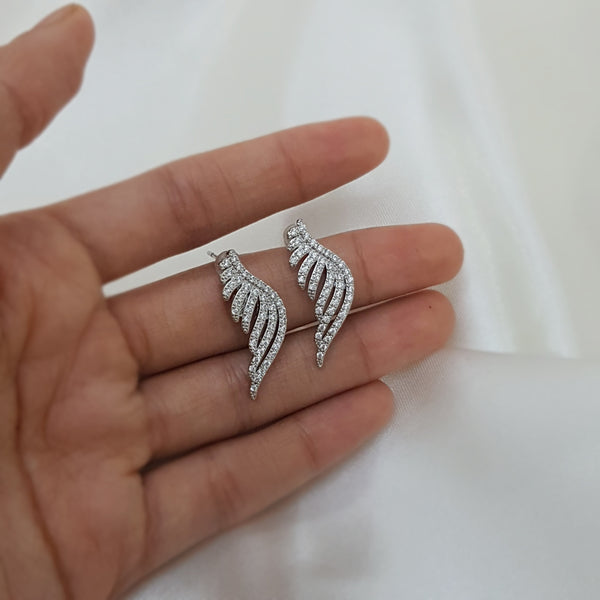 Golden Zircon Heritage Earrings – Elegant Fashion Jewelry for Women