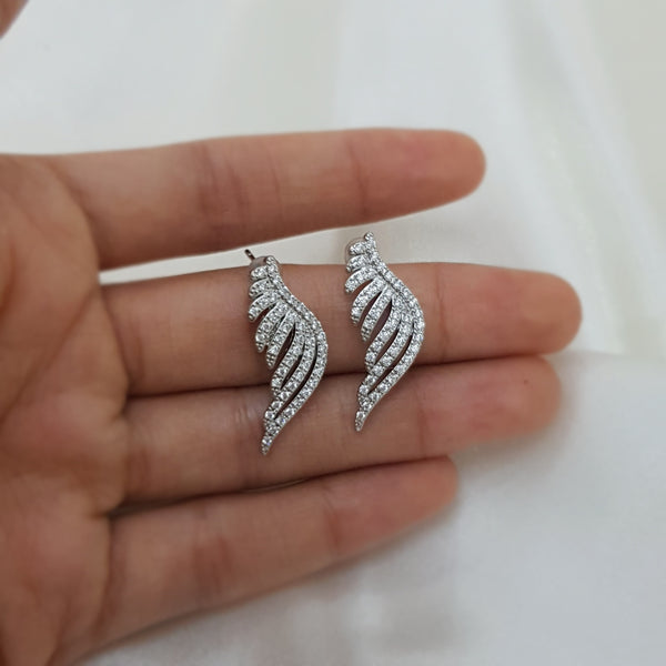 Golden Zircon Heritage Earrings – Elegant Fashion Jewelry for Women