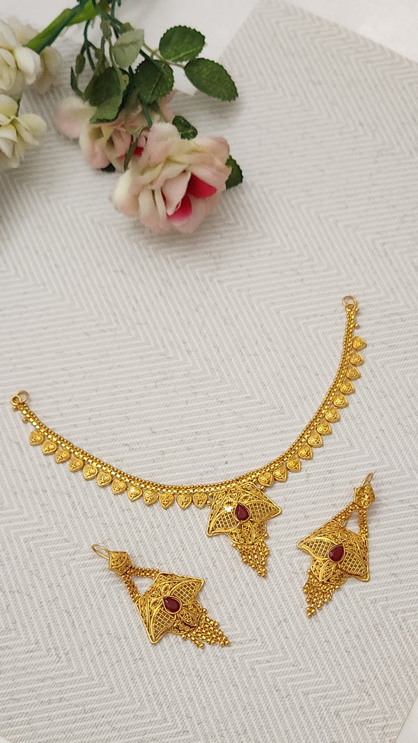 Golden Grace Pendant Necklace