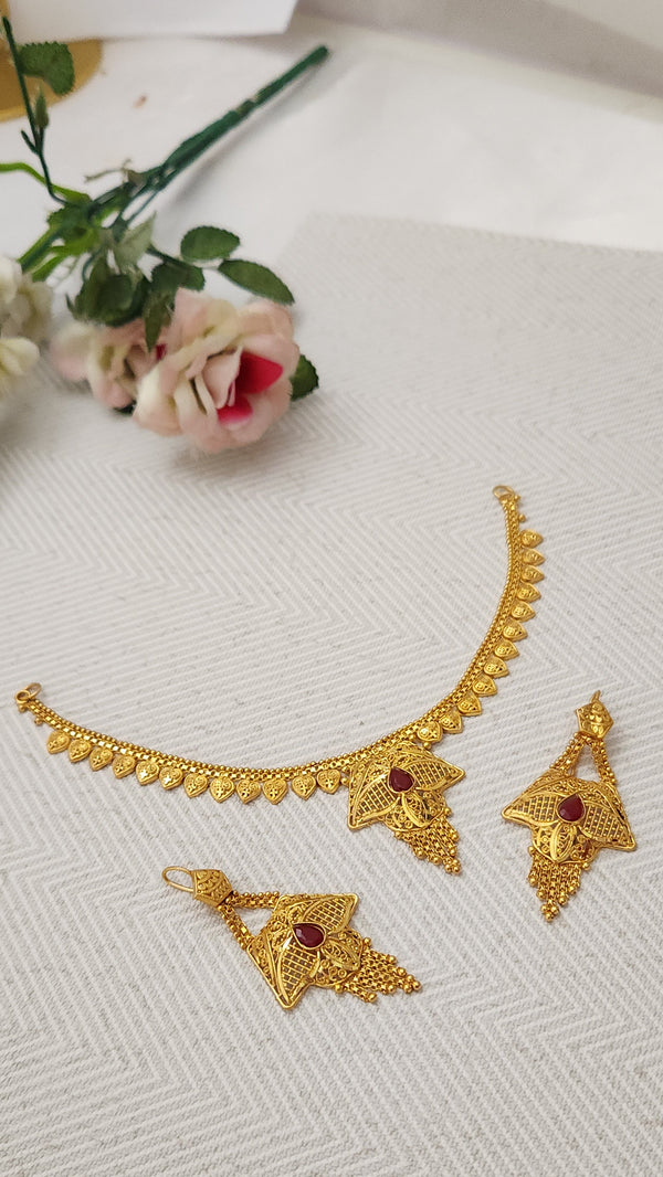 Golden Grace Pendant Necklace