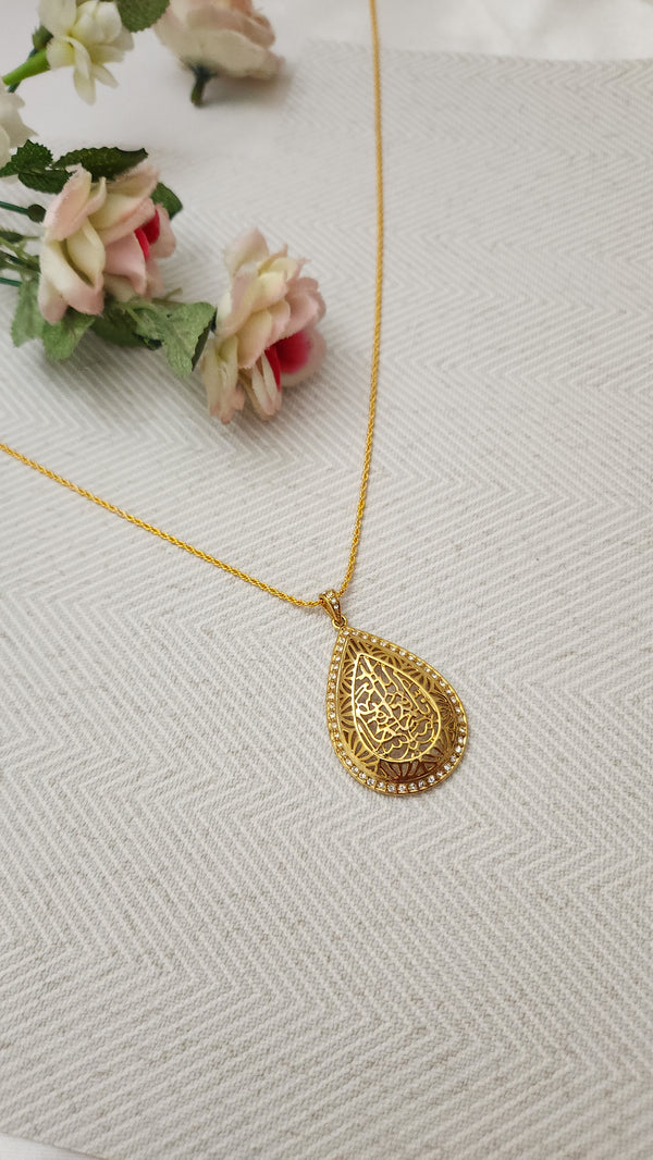 Arabesque Gold Signature Locket