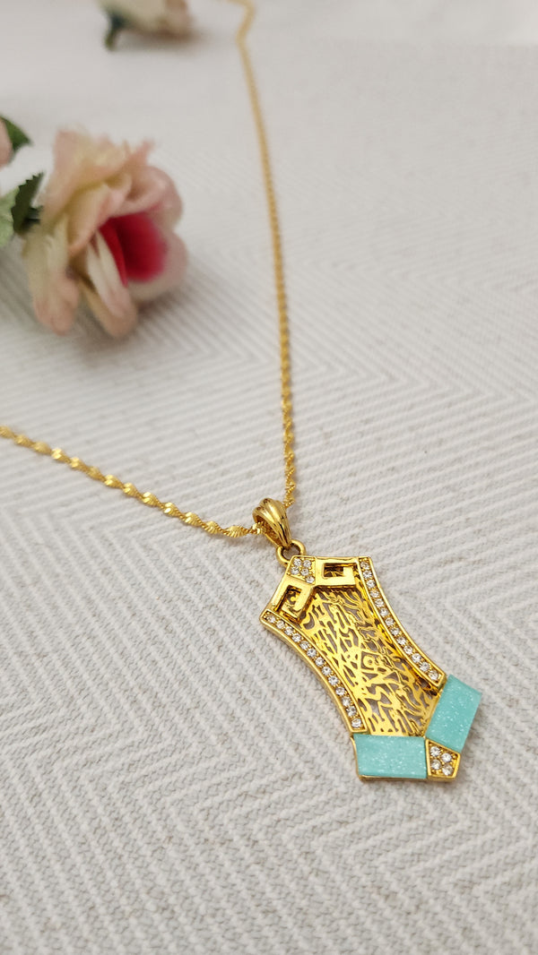 Regal Calligraphy Treasure Locket
