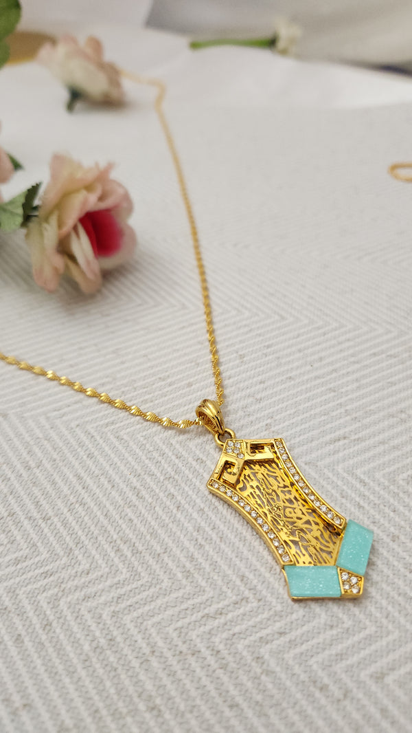 Regal Calligraphy Treasure Locket