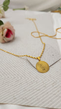 Golden Arabic Calligraphy Treasure Locket