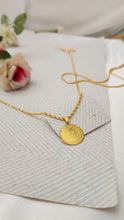 Golden Arabic Calligraphy Treasure Locket