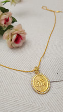 Golden Arabic Calligraphy Treasure Locket