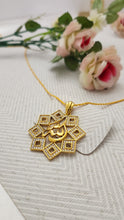 Arabic Calligraphy Gold Pendant