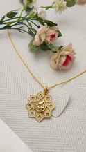 Arabic Calligraphy Gold Pendant