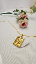 Golden Arabic Artistry Pendant