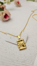 Golden Script Heritage Pendant