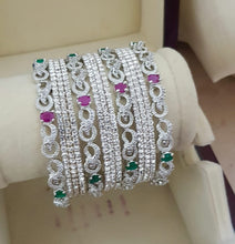 Zarconic Sparkle One Karat Bangles