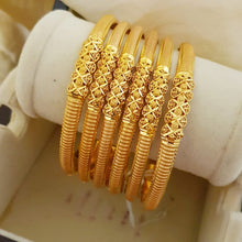 Mythic Majesty Gold Polished Bangles