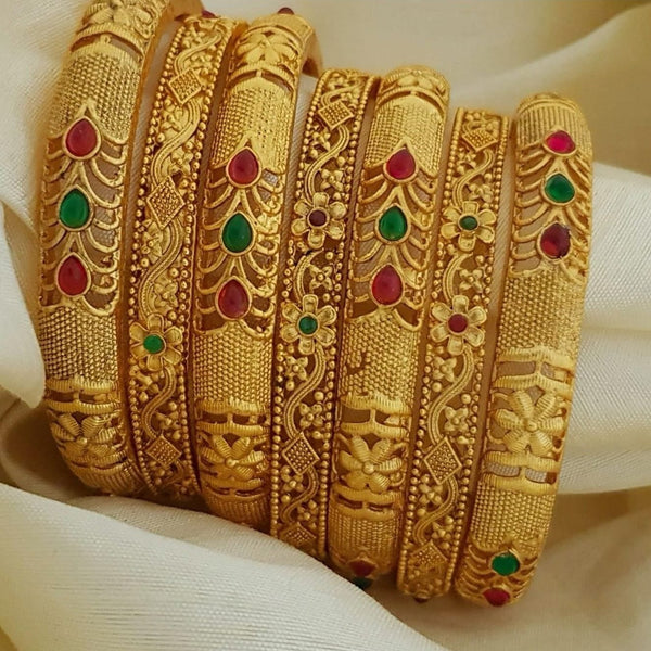 Royal Charm Rajwari Bangles Set