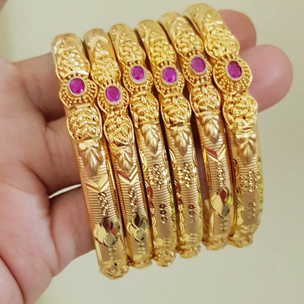 Mythic Majesty Gold Plated Bangles