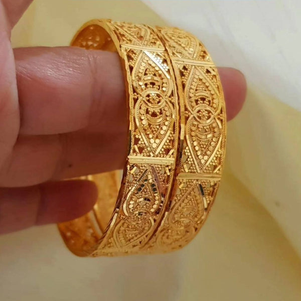 Royal Regalia Gold Plated Bangles