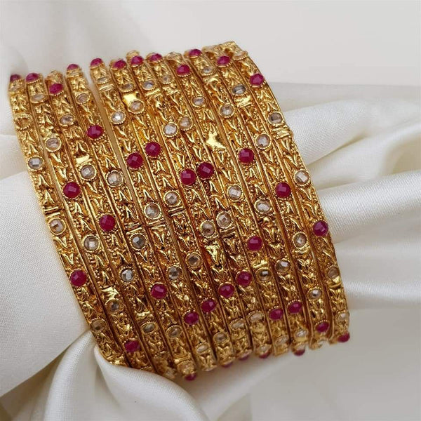 Fashion Secret Gold Polish Bangles