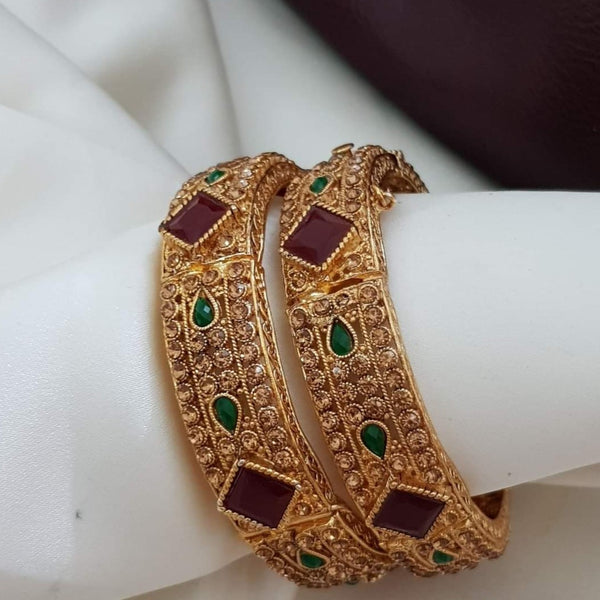 Sovereign Secret Gold Plated Bangles