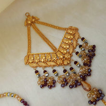 Majestic Gold Overlay Necklace