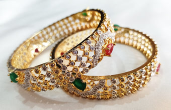 Golden Wonder One Karat Bangles