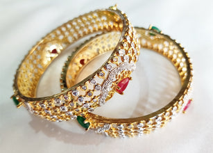 Golden Wonder One Karat Bangles