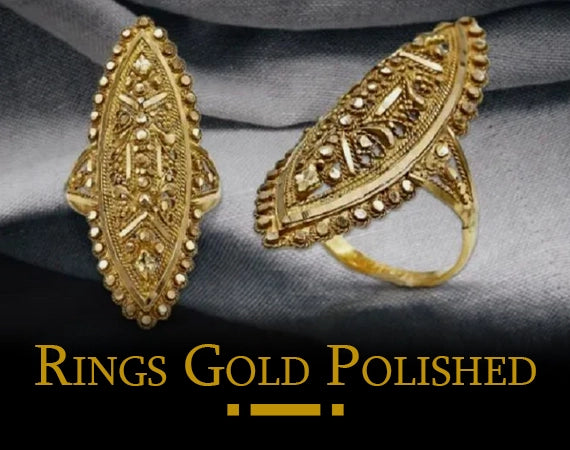 Rings Gold Polished Collection Image