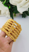 Imperial Dusk Glow Heritage Bangles – Luxury Traditional Jewelry for Women
