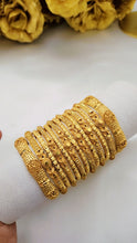 Imperial Golden Glow Heritage Bangles – Luxury Traditional Jewelry for Women